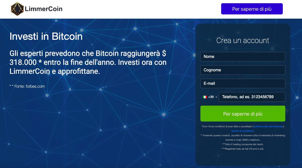 limmercoin recensione logo banner