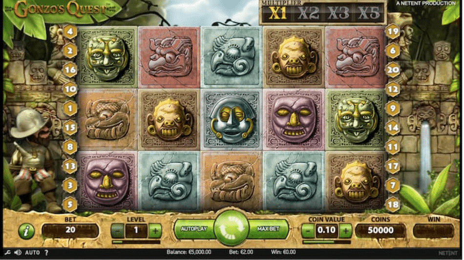 slot online soldi veri - gonzo's quest