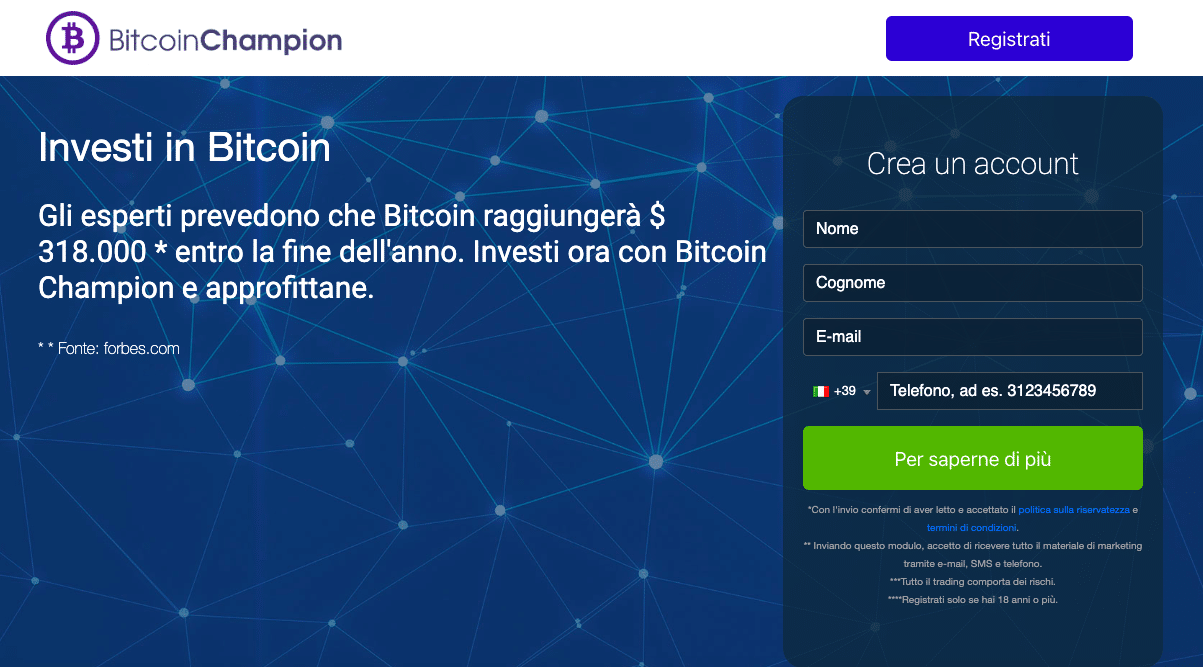 bitcoin champion recensioni