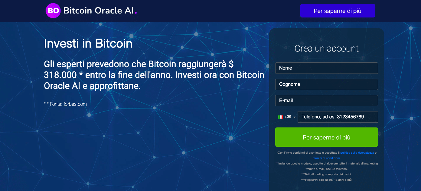 bitcoin oracle ai recensioni