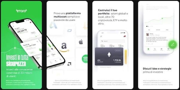 app criptovalute - etoro app