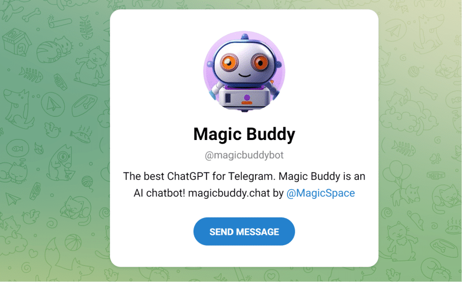 Bot Telegram - Magic Buddy