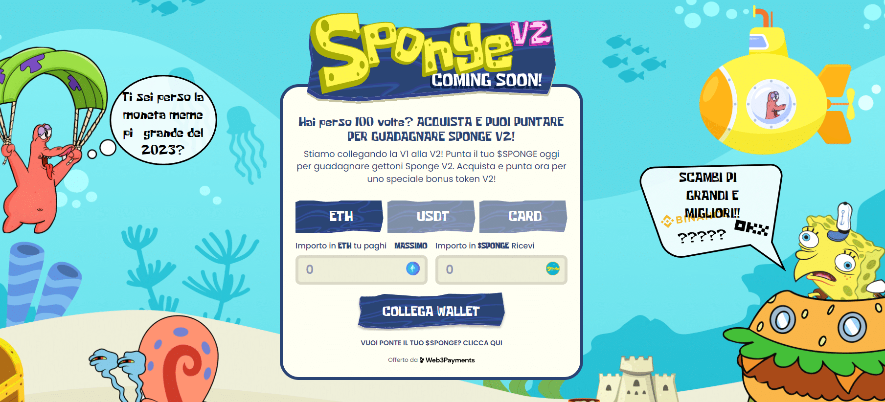 nuove criptovalute - spongev2