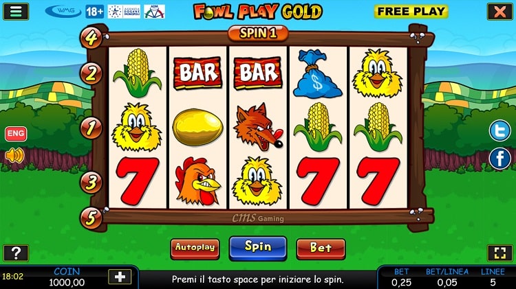 Migliori slot gratis - Gallina