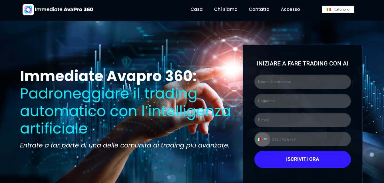 Immediate avapro - registrazione