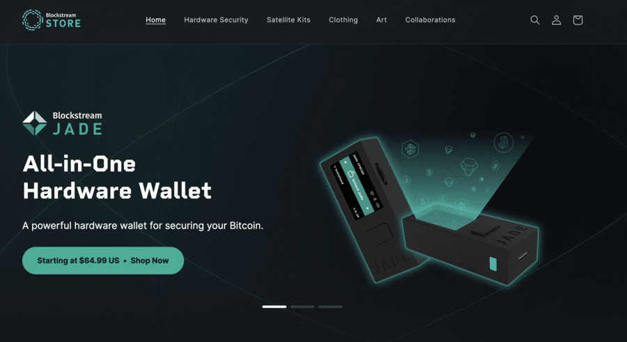 defi wallet- Blockstream Jade