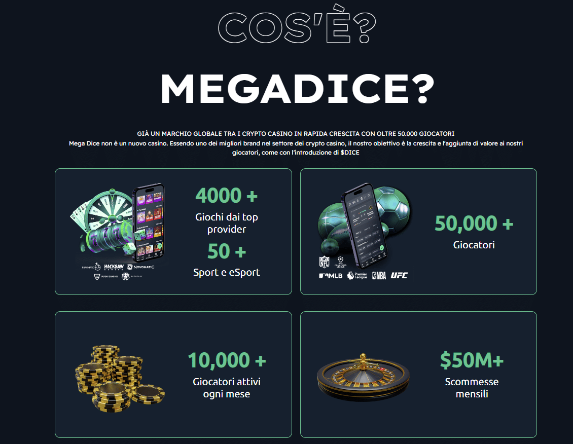 previsioni mega dice token - cos'è