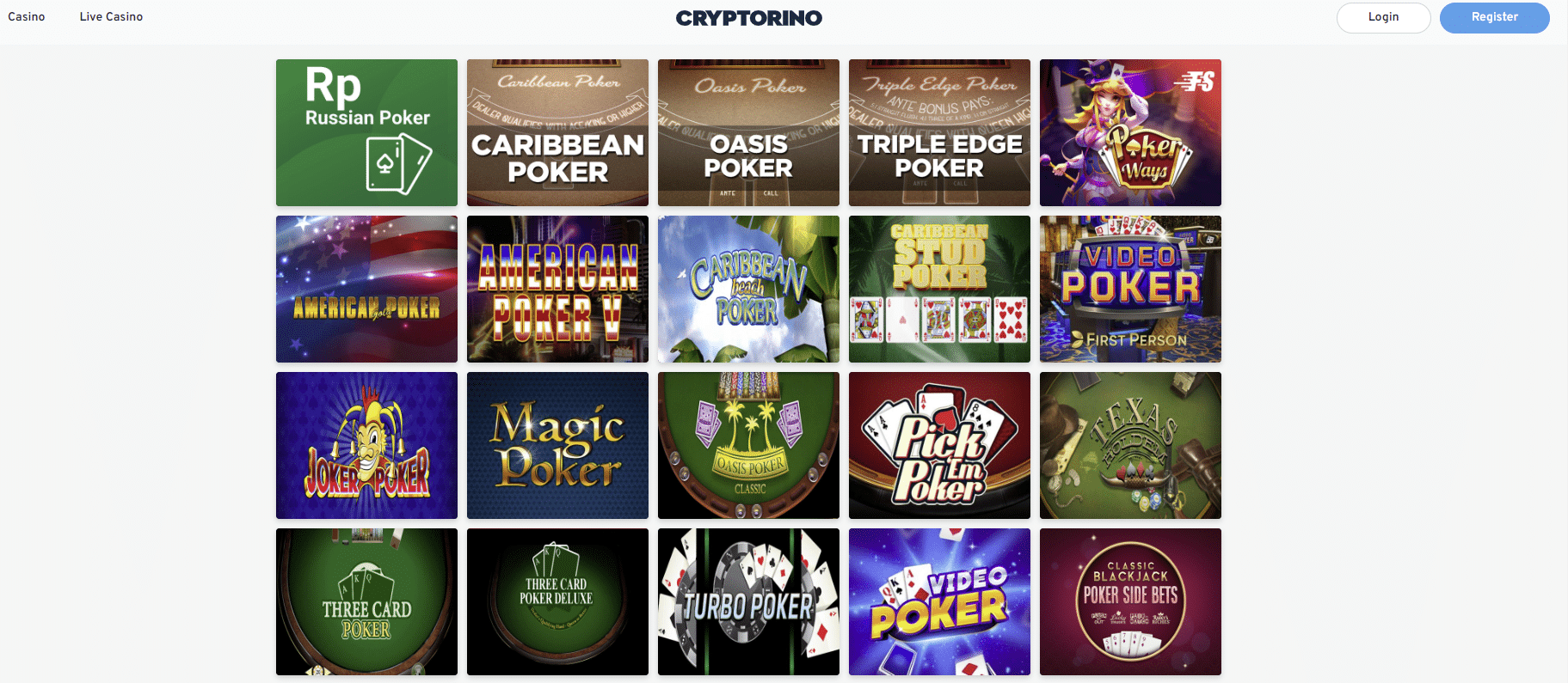 crypto poker - cryptorino