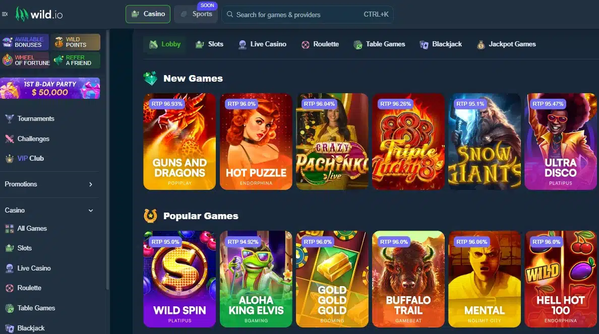 crypto poker - wild.io