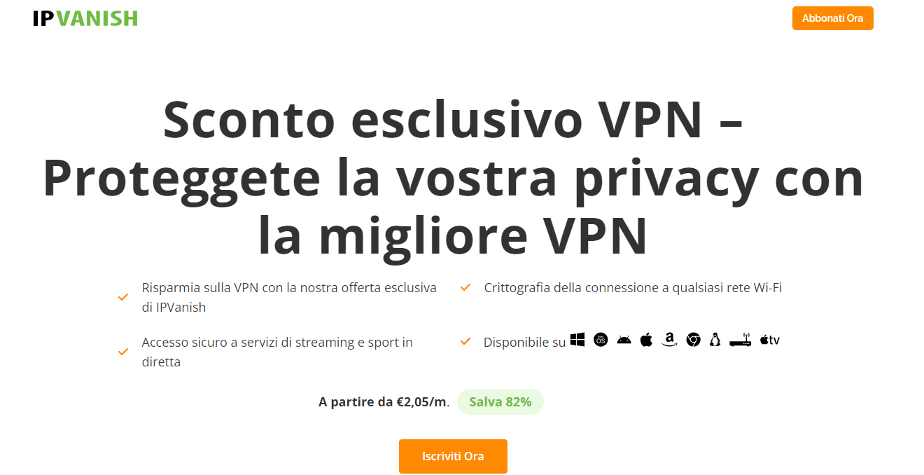 VPN serie a - ipvanish