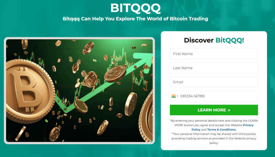 BitQQQの公式ウェブサイト