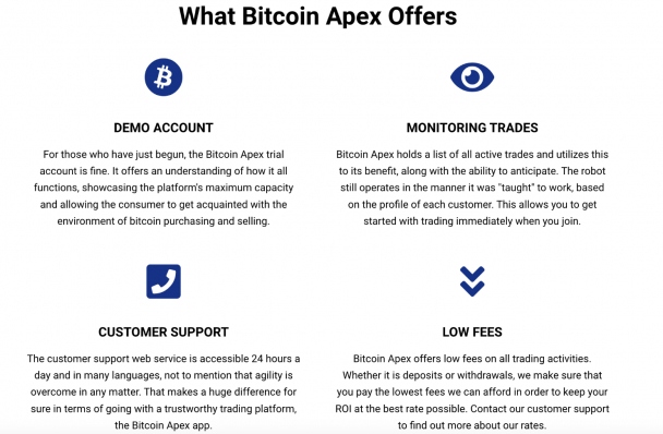 Bitcoin Apexのオファー