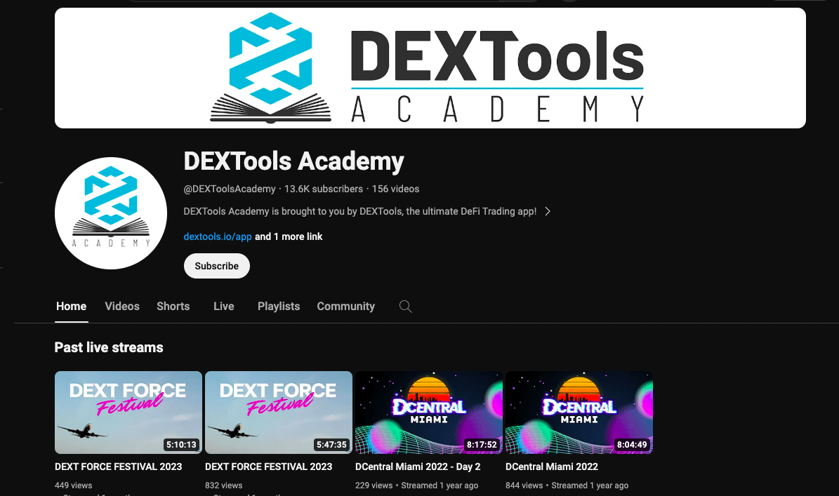 DEXTools Academy