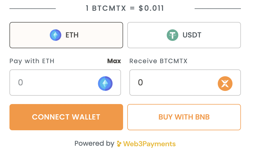 Kaip nusipirkti Bitcoin Minetrix ($BTCMTX) kriptovaliutos – pradedančiųjų vadovas