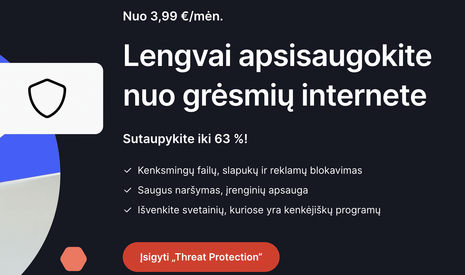 Nord Threat Protection – nemokama antivirusinė programa lietuvių kalba atsisiųsti į kompiuterį