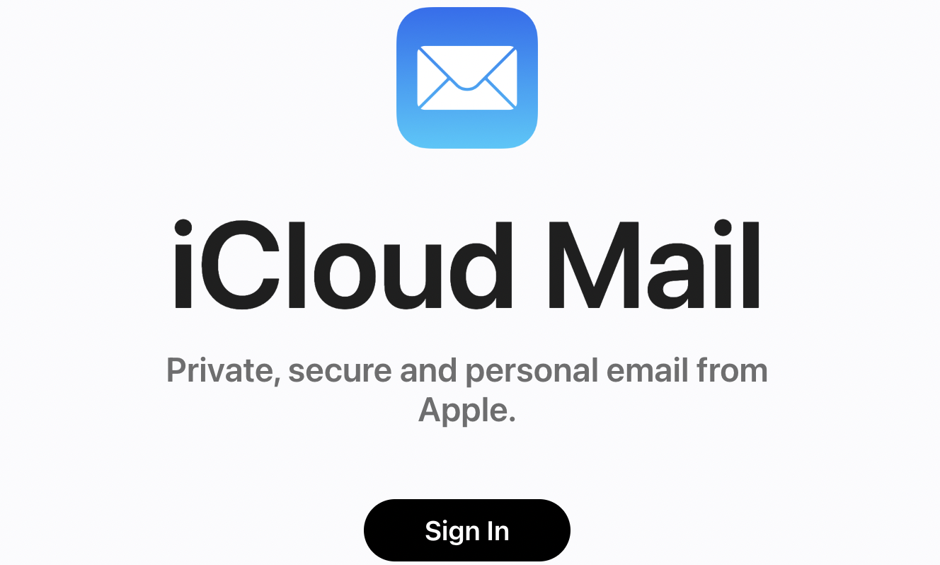 Apple iCloud Mail