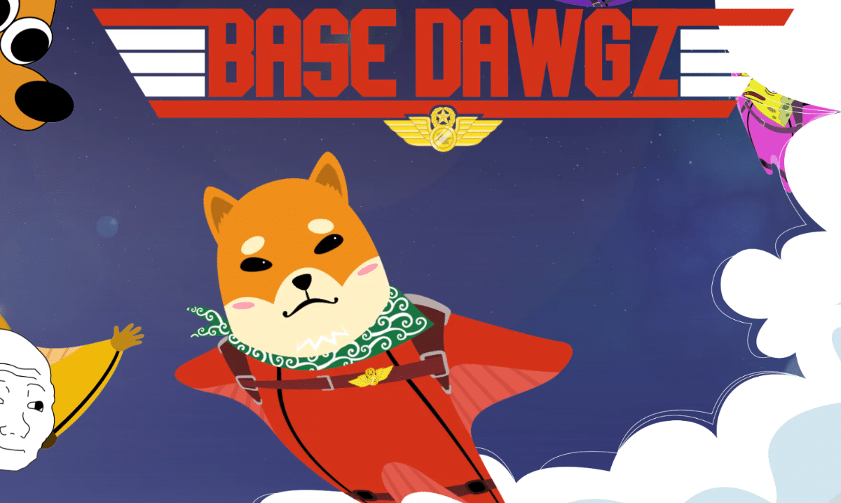 1. Base Dawgz (DAWGZ) – geriausia Solana memo moneta, kurią galima nusipirkti 2024 m. liepos mėn.