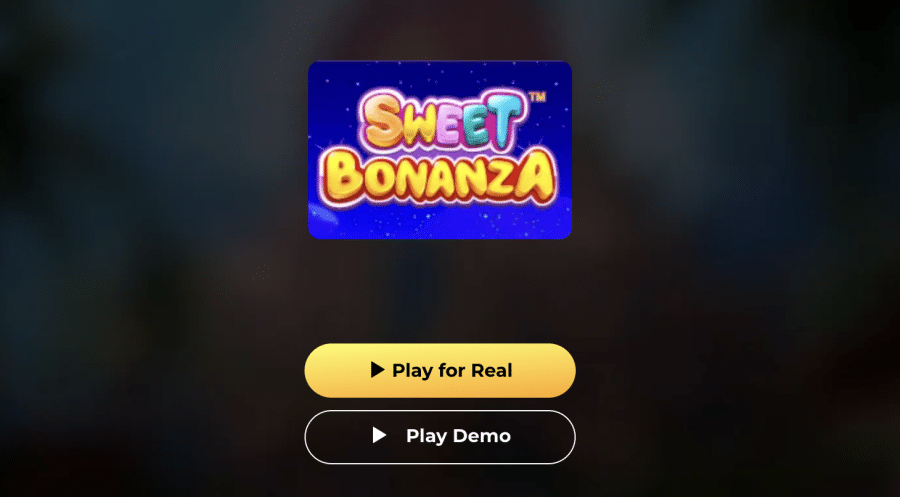 sweet bonanza demo