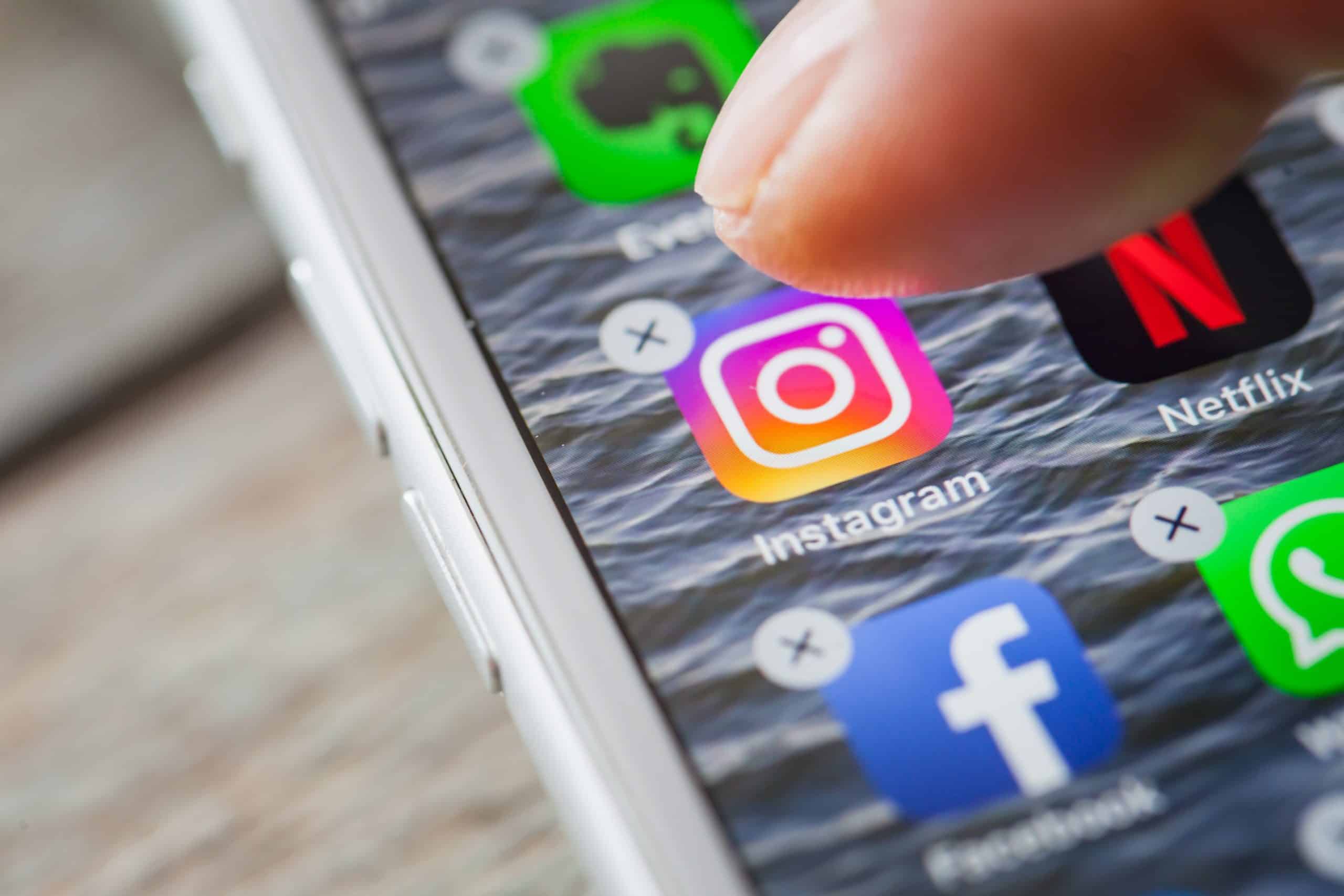 Geriau užšaldyti ar ištrinti Instagram?