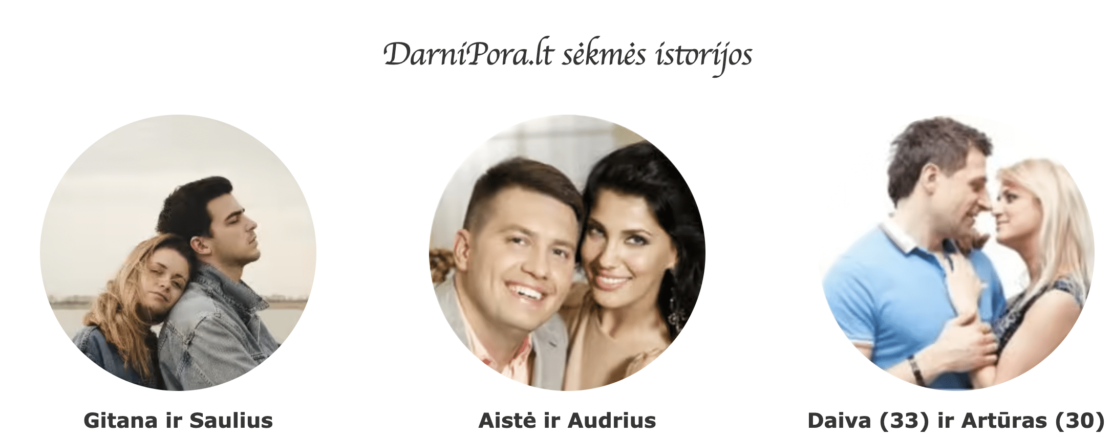 Darni Pora pagrindinės savybės