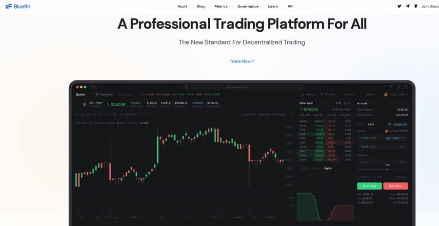 Bluefin - jauna decentralizēta tirdzniecības platforma, kas izveidota uz Sui tīkla