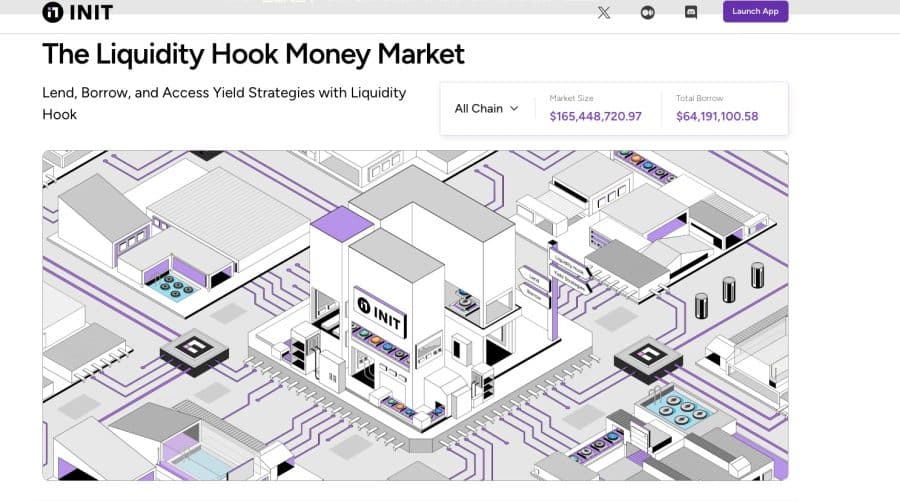 INIT Capital - aizdodiet vai aizņemieties kriptovalūtu aktīvus, lai nopelnītu bezmaksas INIT žetonus