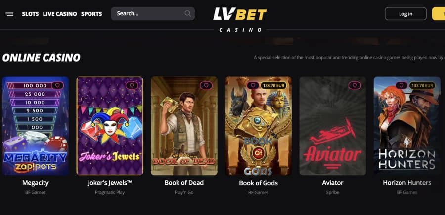 LV Bet - 100% pirmās iemaksas bonuss līdz 200 Eur un 200 griezieni