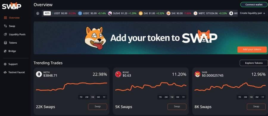 ShibaSwap DEX