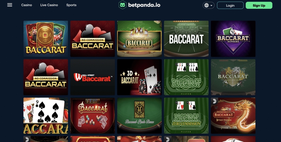 Betpanda.io - spēlē populārākās bakara spēles - Sic Bo, Teen Patti un citas