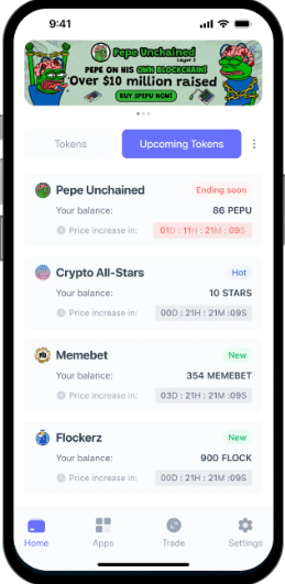 Best Wallet Upcoming Tokens