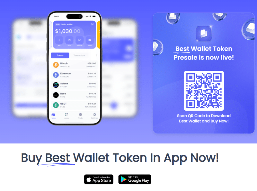 Best Wallet Token - Ieguldiet jaunajā $BEST kriptovalūtā ar agrīnu piekļuvi