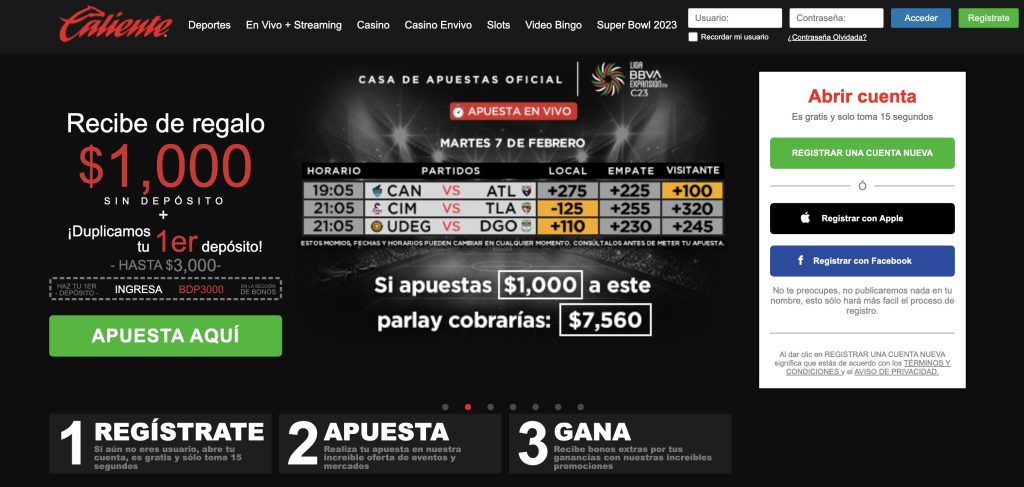 apuestas NFL caliente