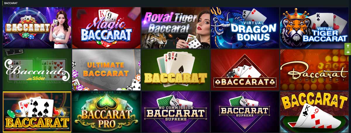 1xbet baccarat juego mexico