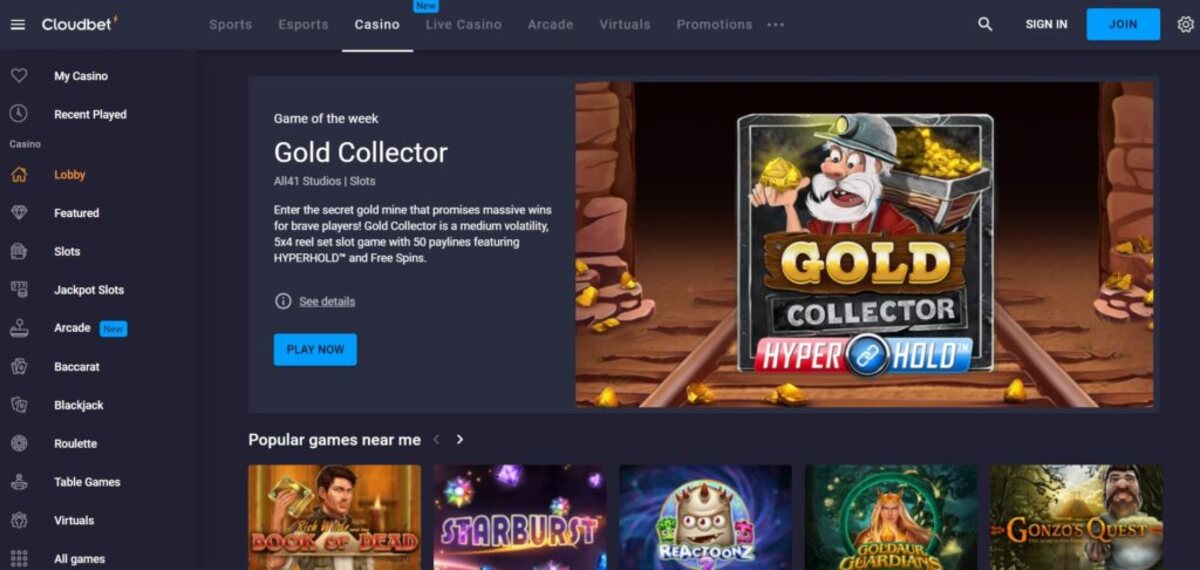 Cloudbet casino de criptomonedas con mejor variedad de juegos