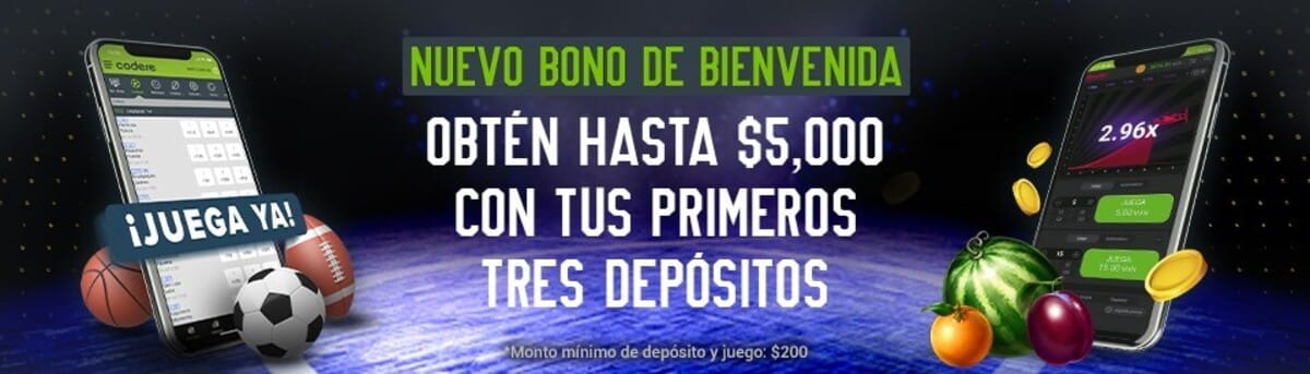 Casino bonos mexico codere