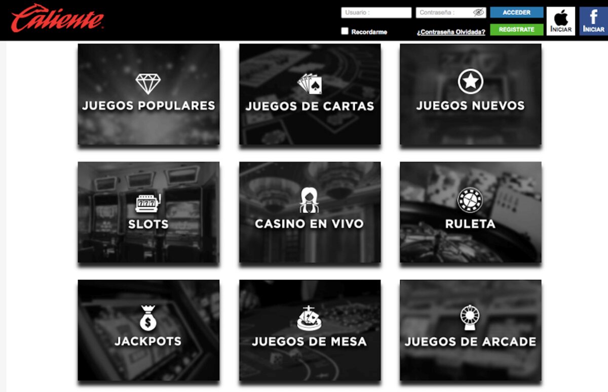 Variedad en los juegos con código promocional caliente casino mexico