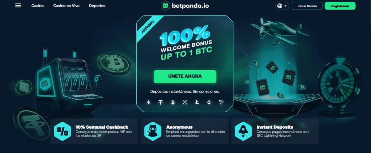 Betpanda casinos con retirada instantánea