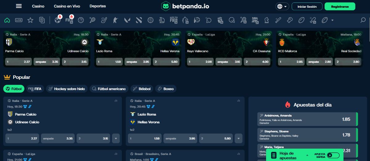 Betpanda apuestas