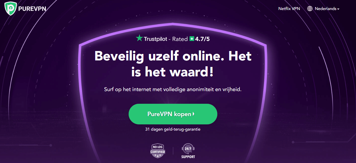 purevpn snelste vpn