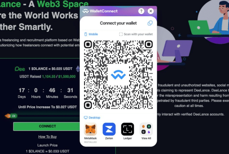 Connect Wallet Deelance