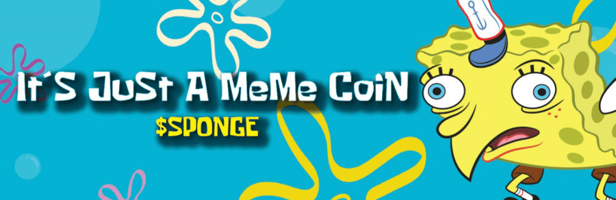 SPONGE, Sponge token, Spongebob token, meme coin