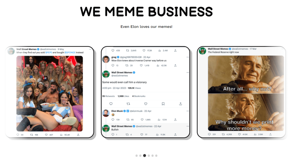 wall st memes kopen