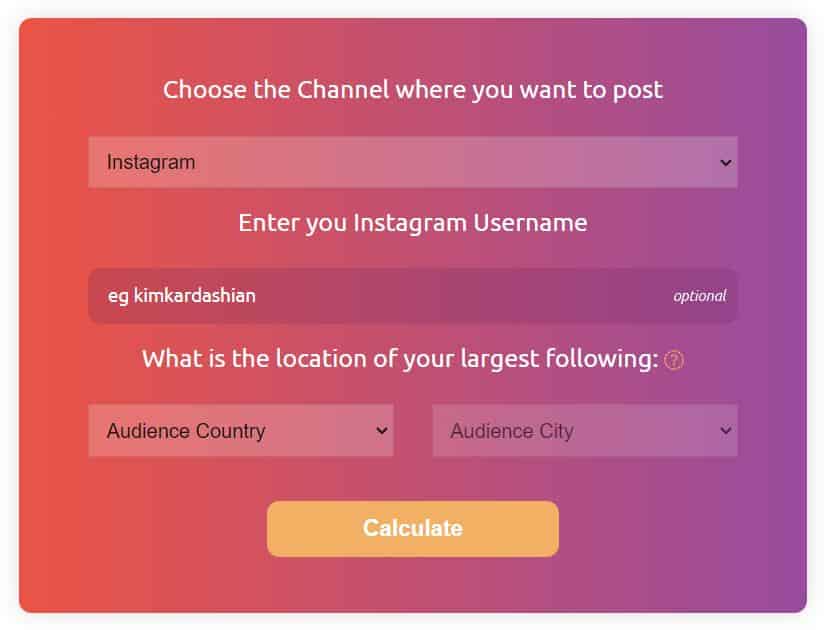 beste tijd om te posten op instagram - Influencer Marketing Hub tool