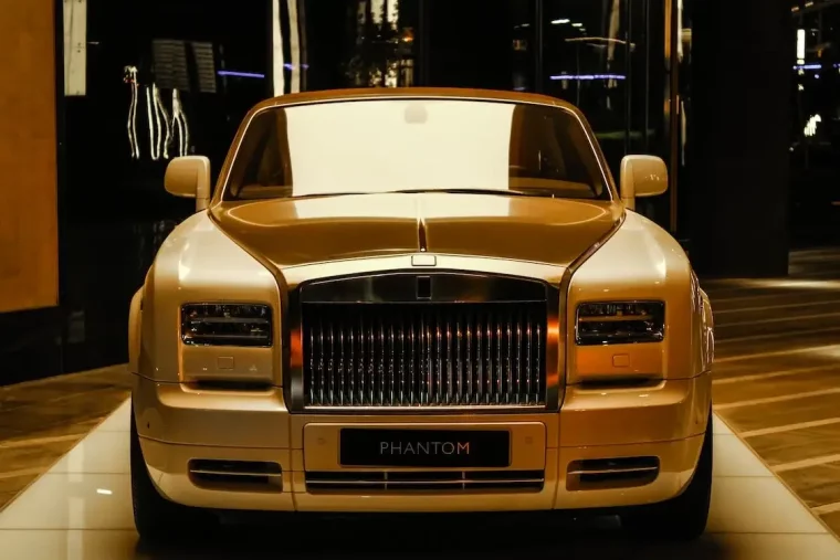 Rolls Royce Phantom - zelfde model als Peter Gillis heeft