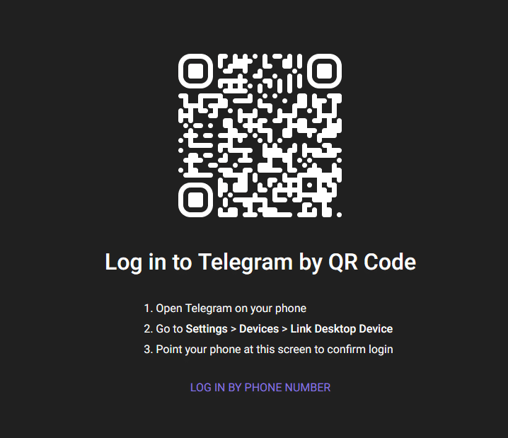 Telegram bot registreren