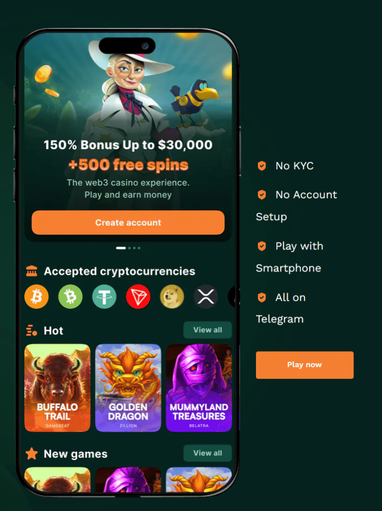 TG.Casino Telegram bot