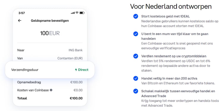 Coinbase kenmerken, beste trading platform Nederland