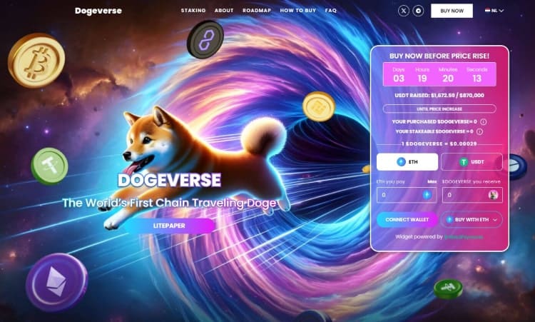 dogeverse beste nieuwe cryptomunt