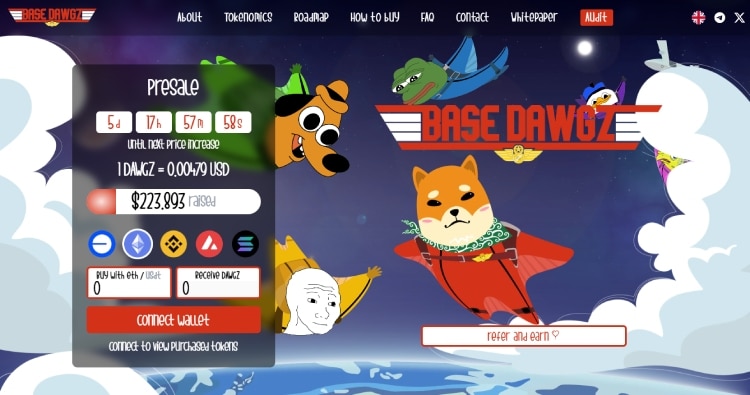 Base Dawgz, beleggen in cryptocurrency