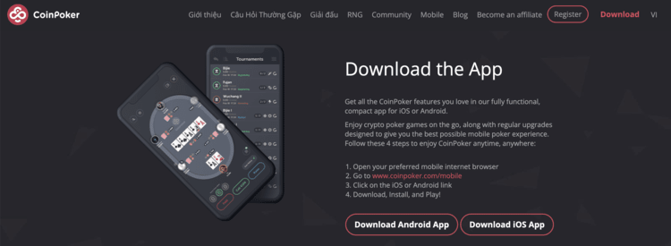 coinpoker poker app